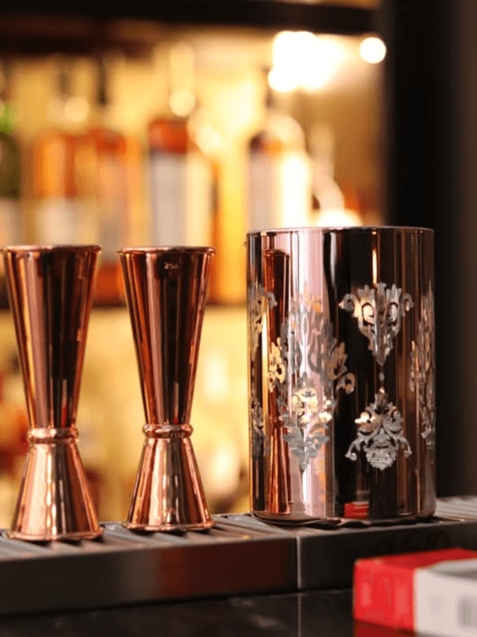 Herramientas de coctelería clásica